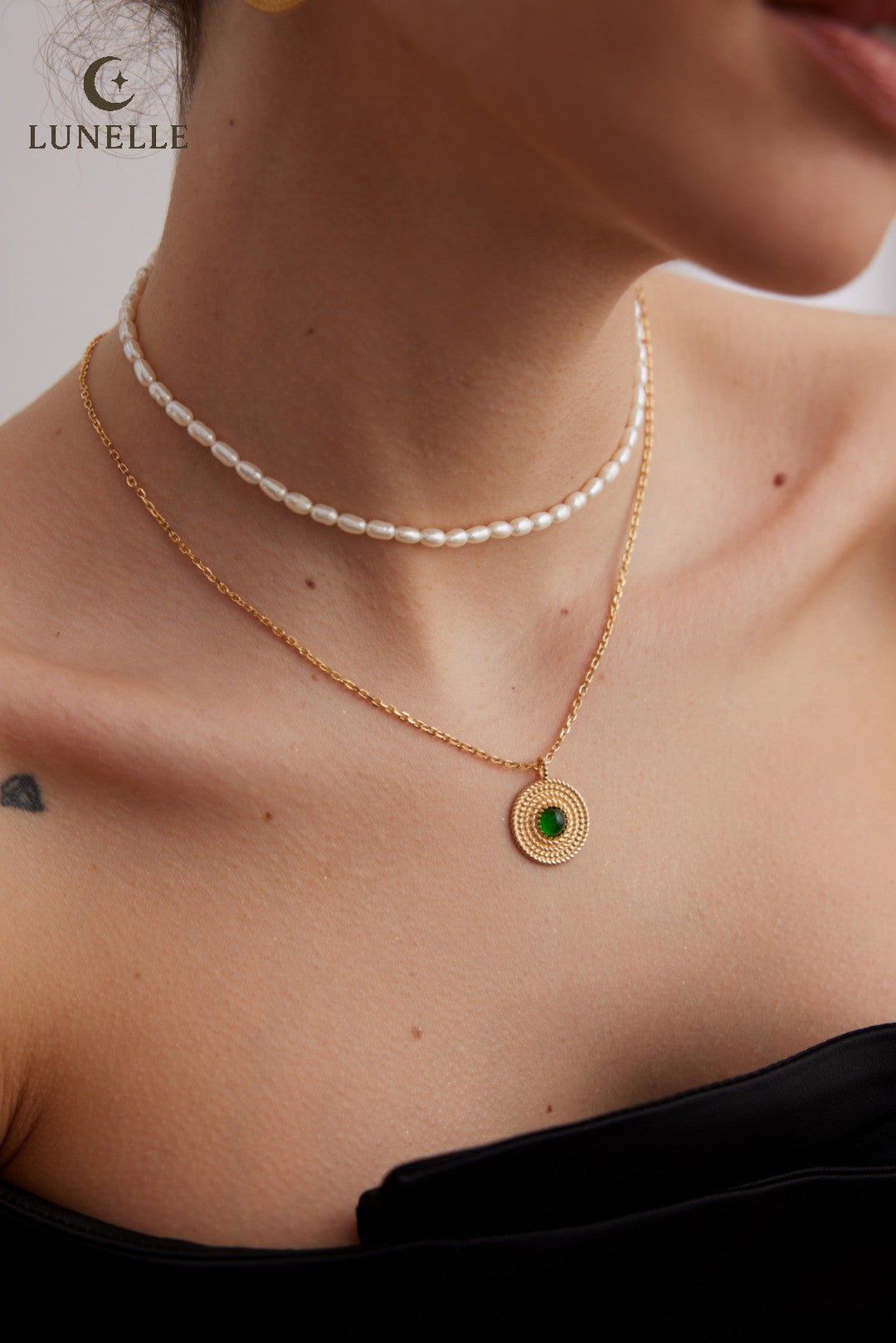Moonlight Mist Sterling Silver Chalcedony Necklace
