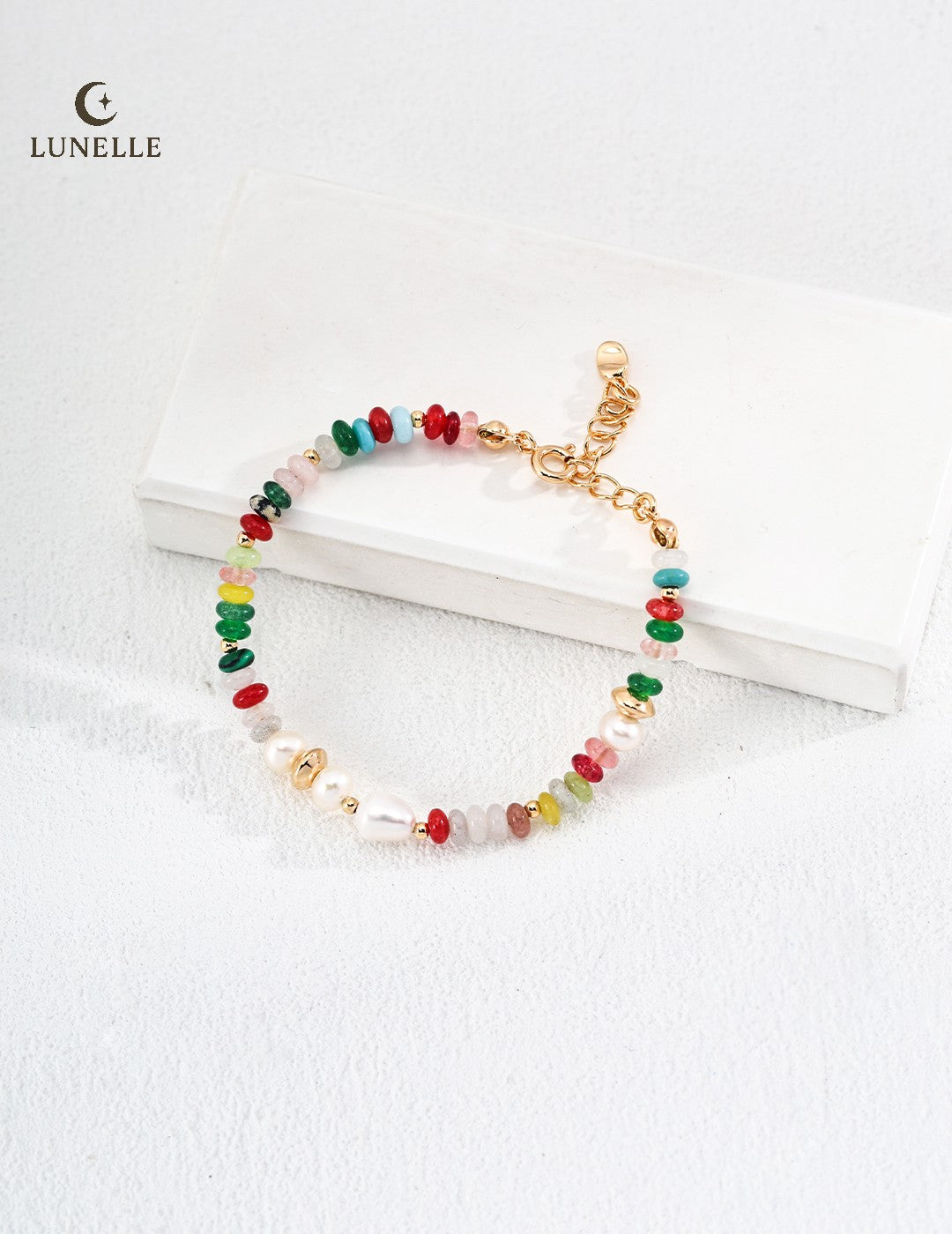 Pearl Colorstone Bracelet