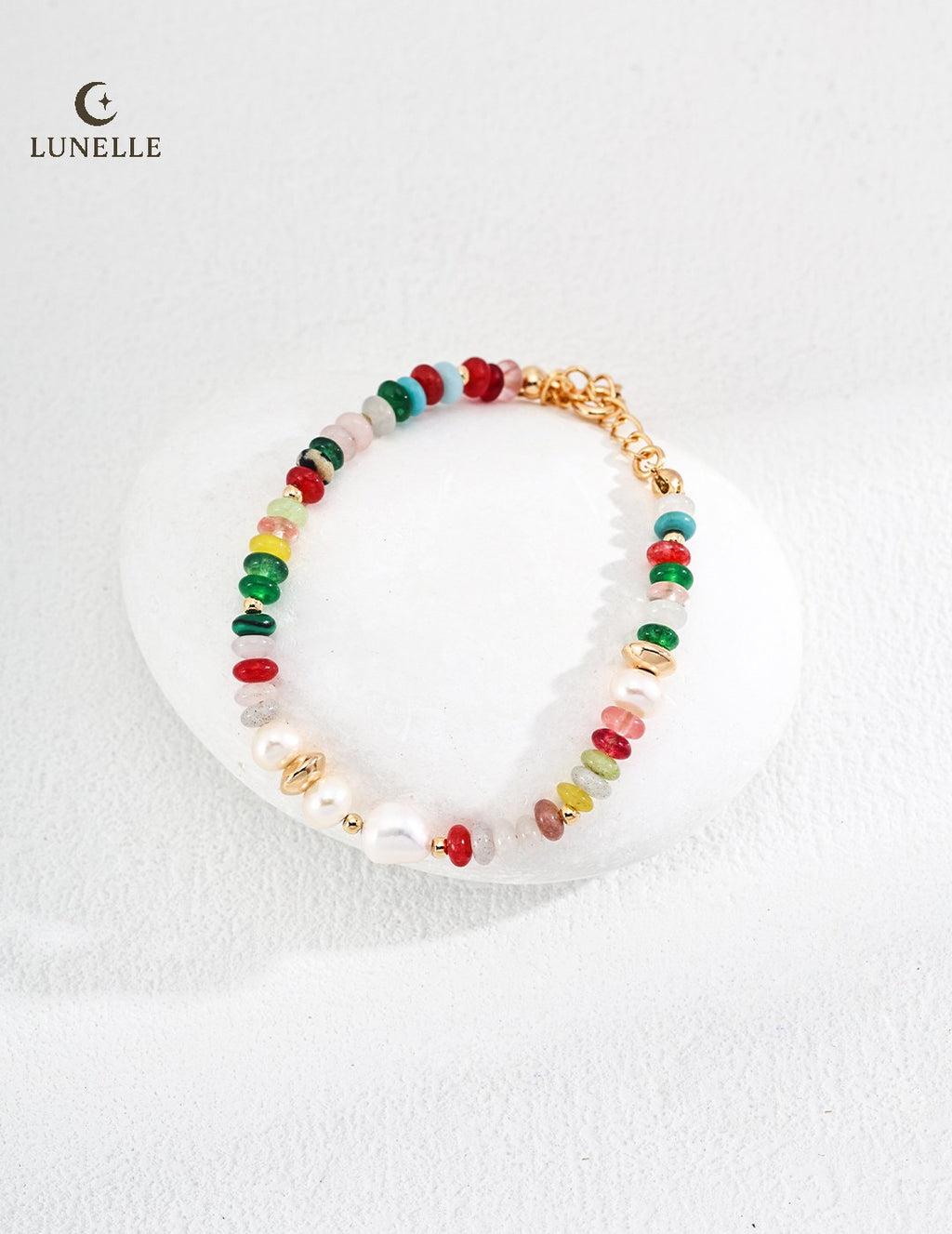 Pearl Colorstone Bracelet