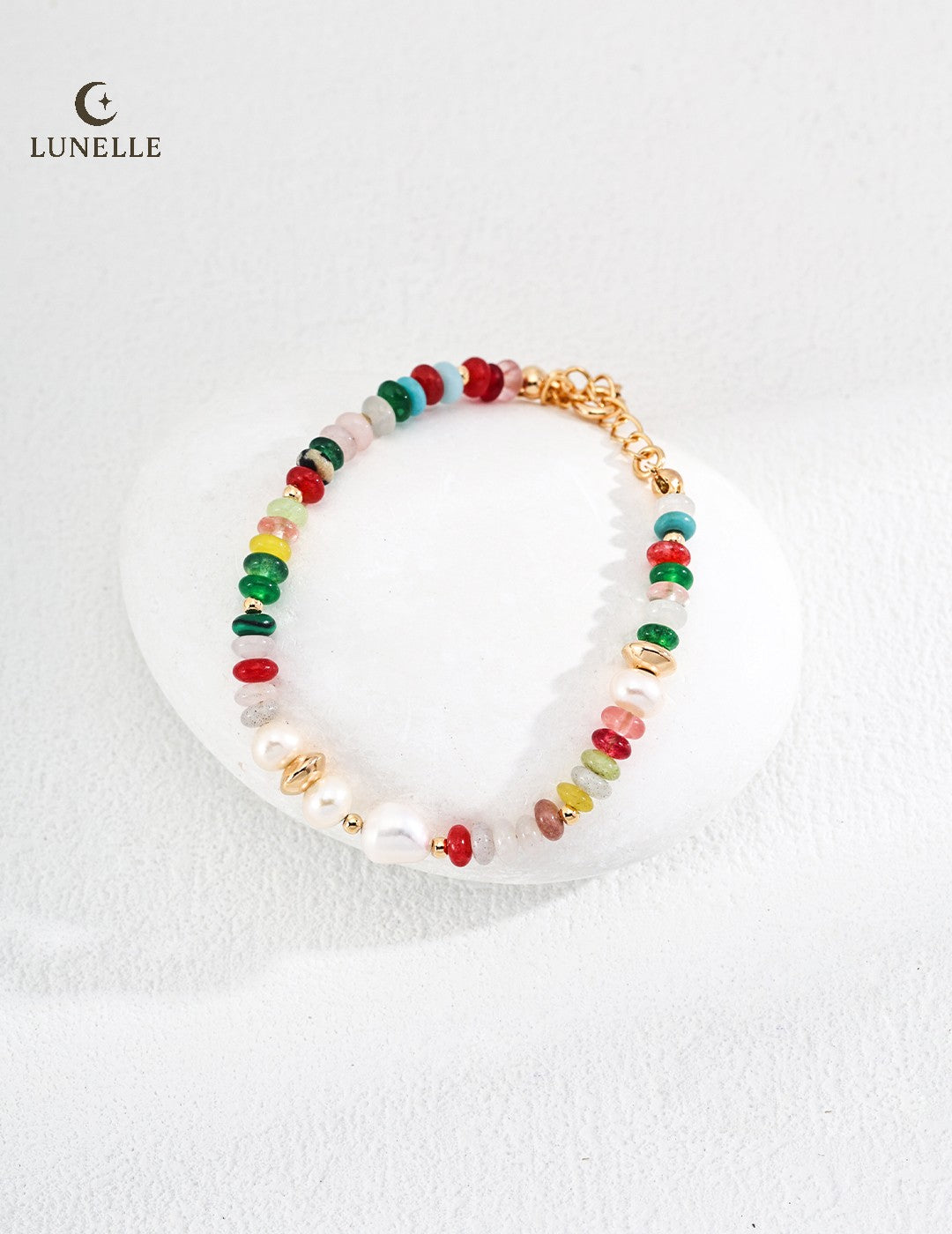 Pearl Colorstone Bracelet