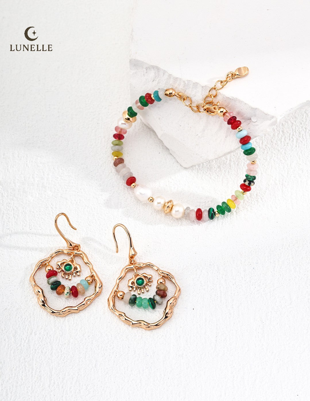 Pearl Colorstone Bracelet