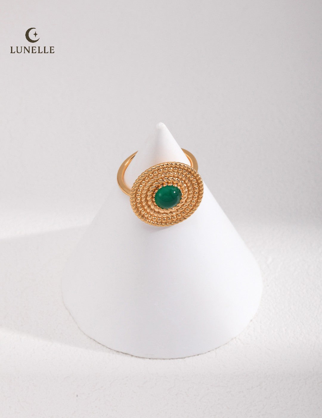 Chalcedony Silver Ring