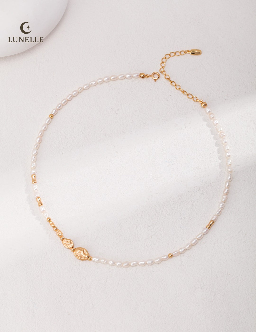 Natural Pearl Silver Necklace