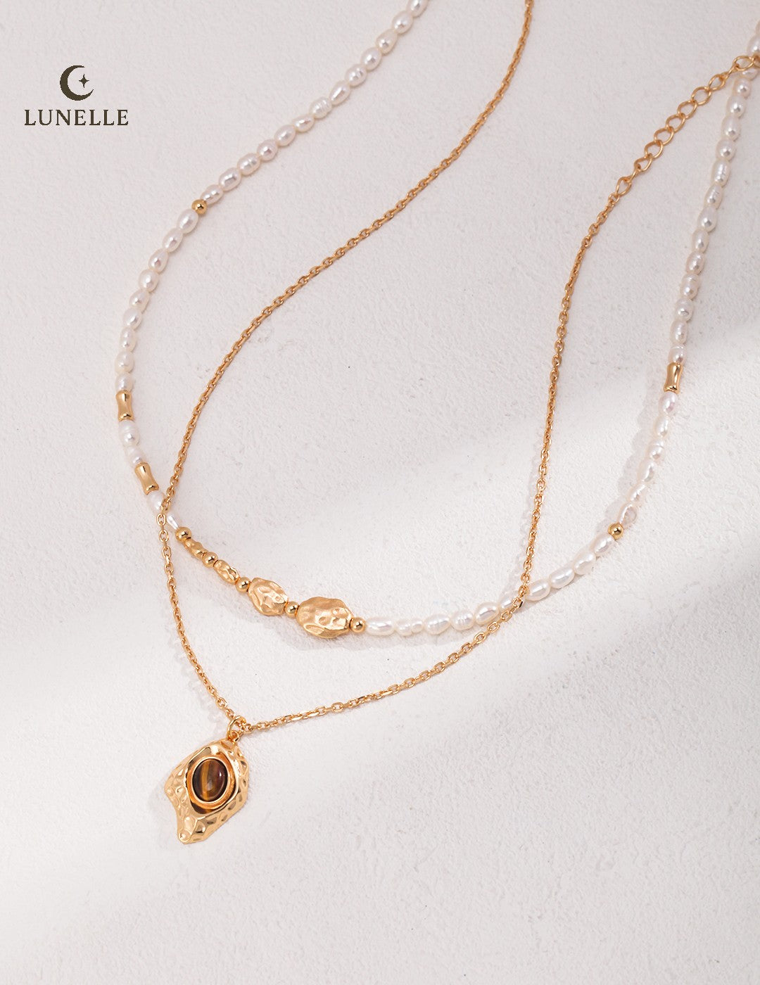 Natural Pearl Silver Necklace