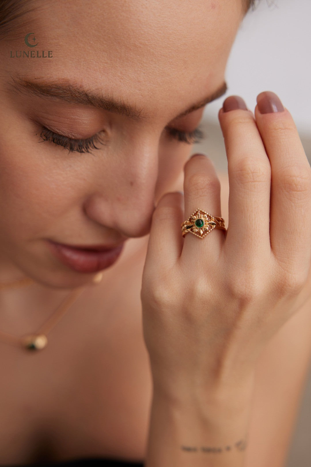 Zircon Silver Ring