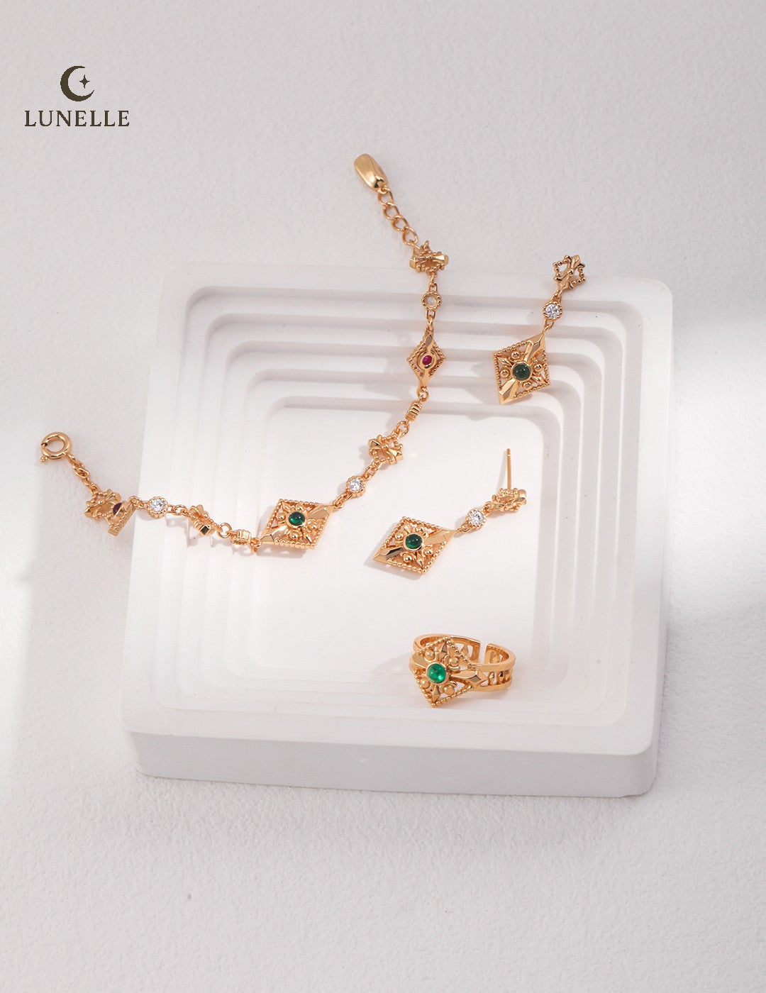 Zircon Silver Bracelet