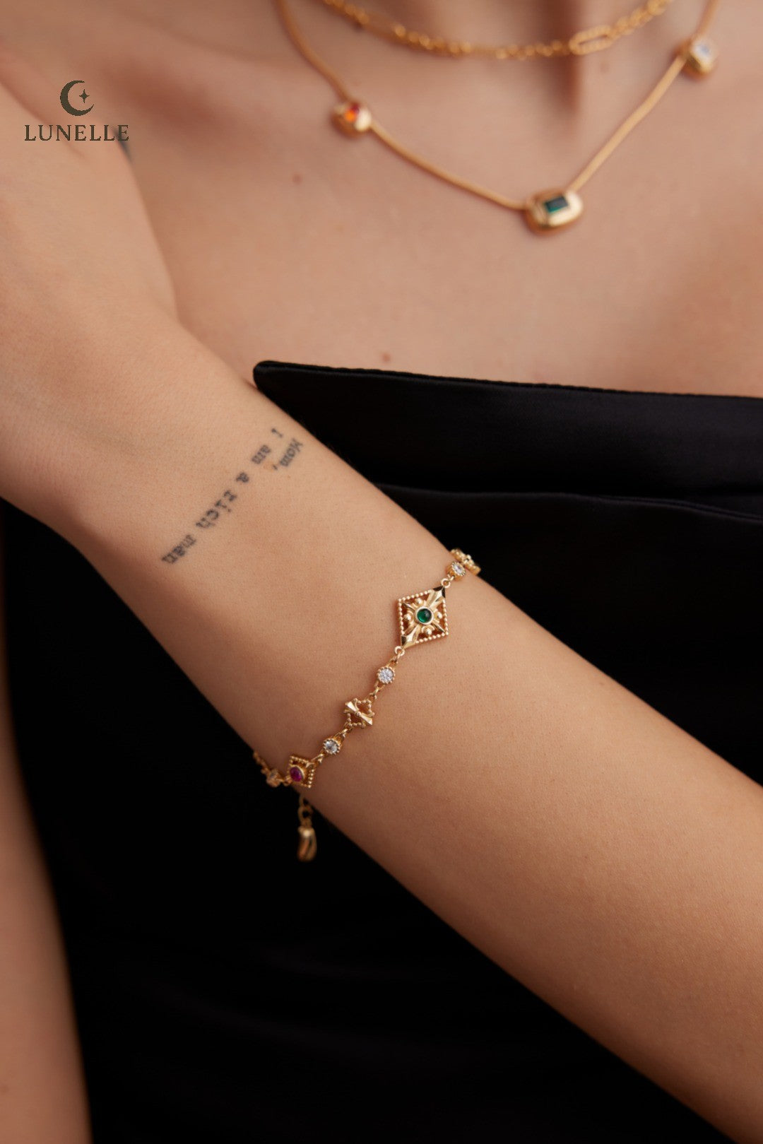 Zircon Silver Bracelet