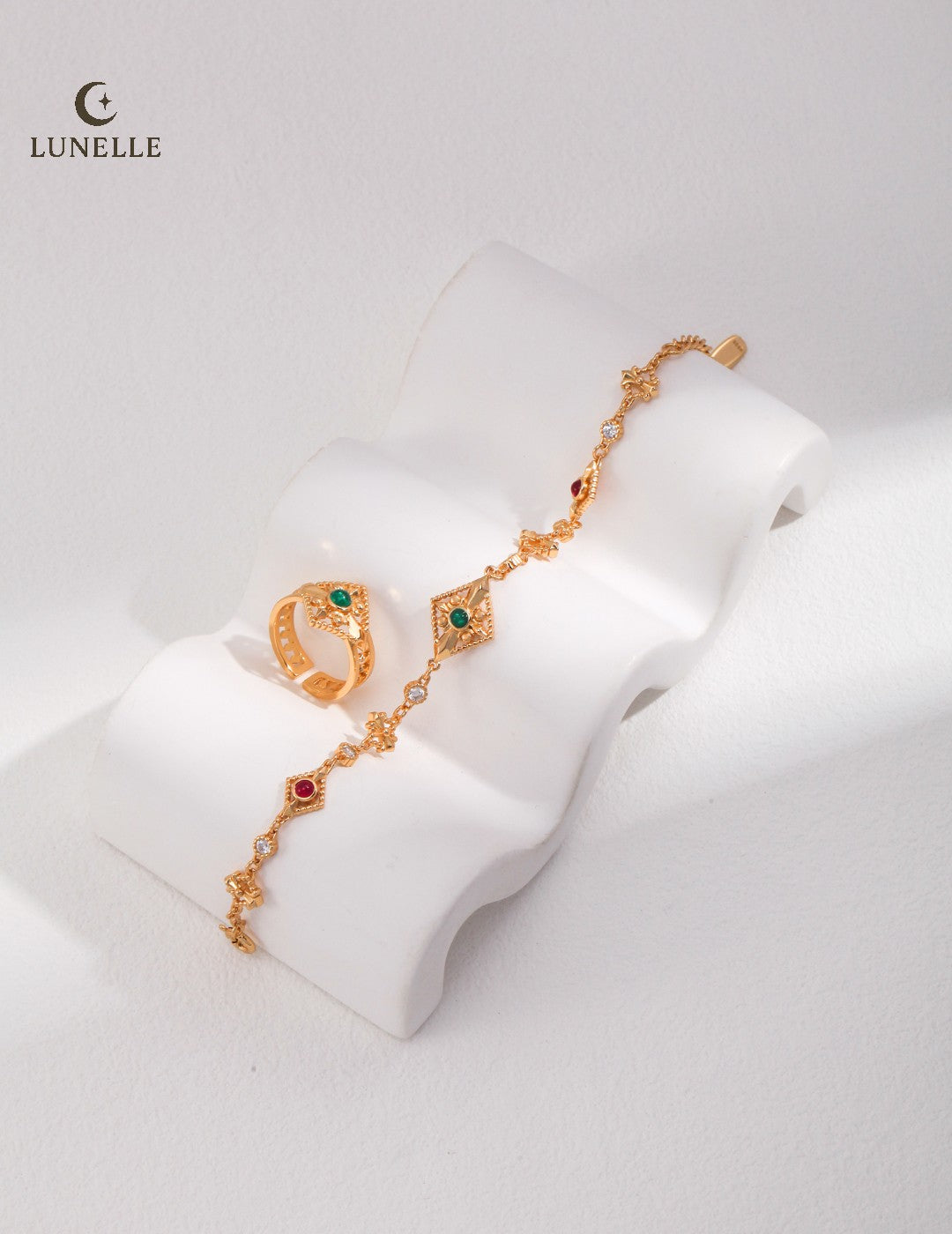 Zircon Silver Bracelet