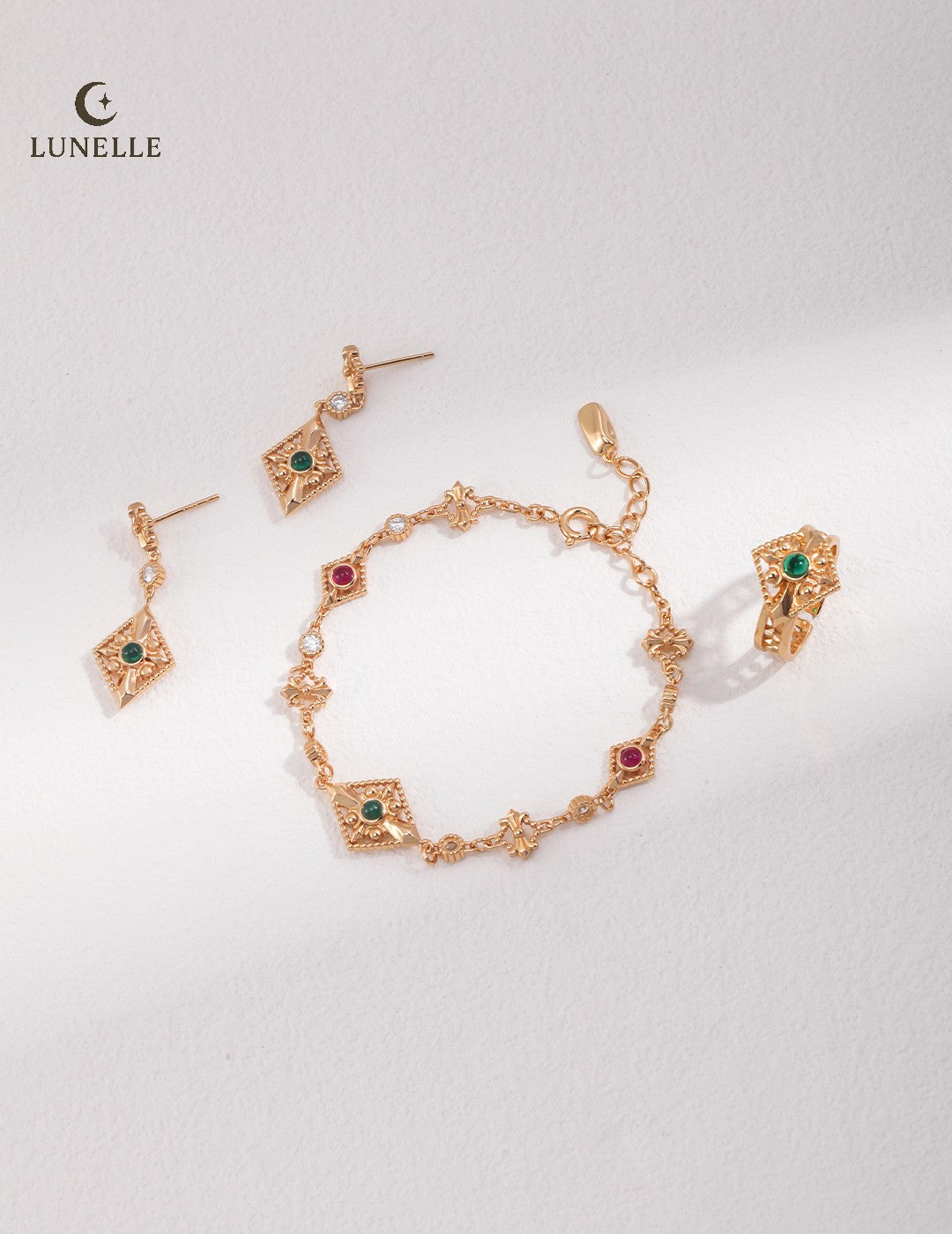 Zircon Silver Bracelet