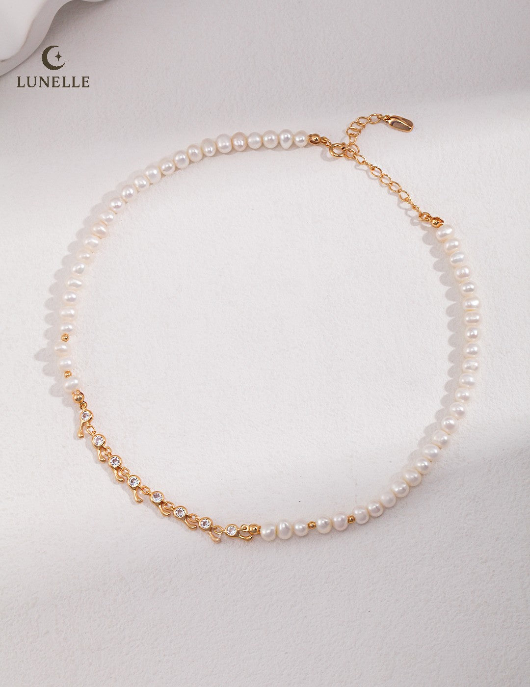 Classic Pearl Chain Necklace