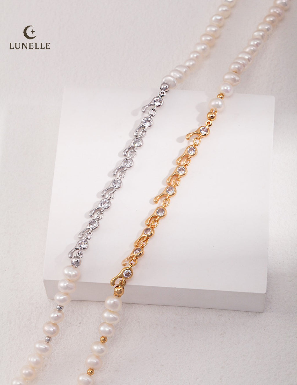 Classic Pearl Chain Necklace