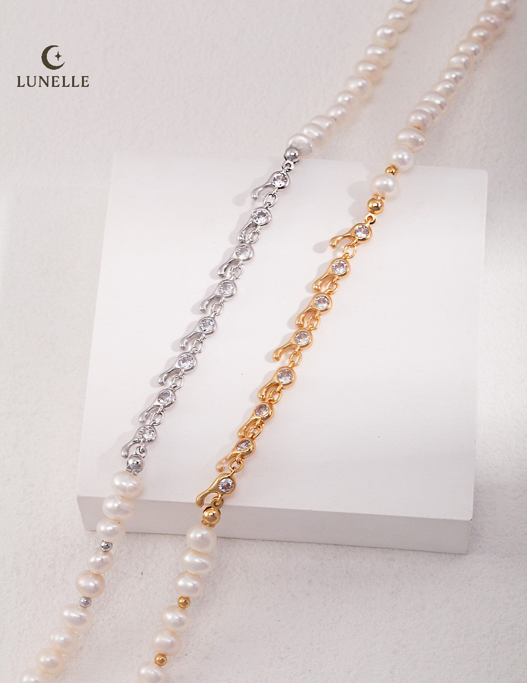 Classic Pearl Chain Necklace