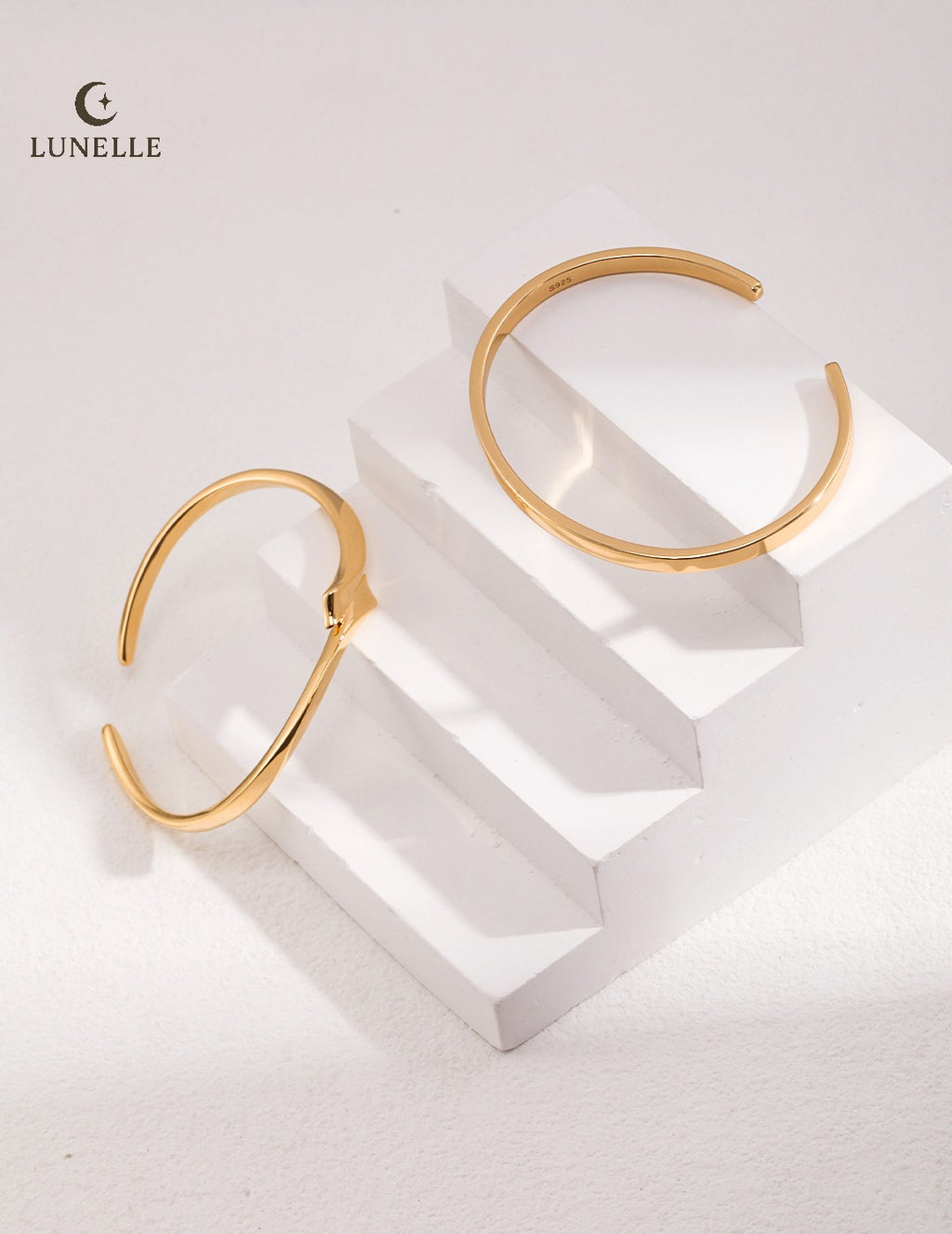 Minimalist Sterling Silver Bangle Bracelet
