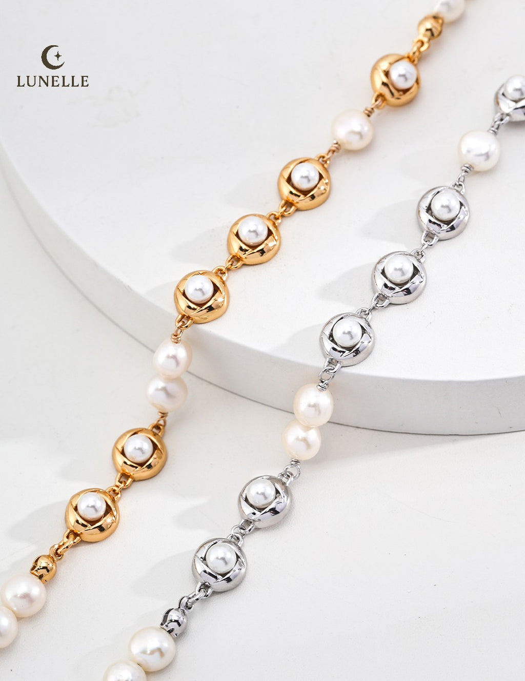 Pearl Whisper Adjustable Bracelet in Sterling Silver