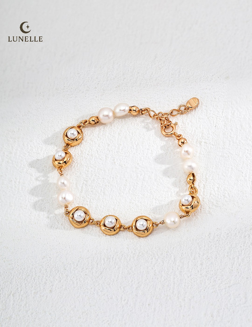 Pearl Whisper Adjustable Bracelet in Sterling Silver