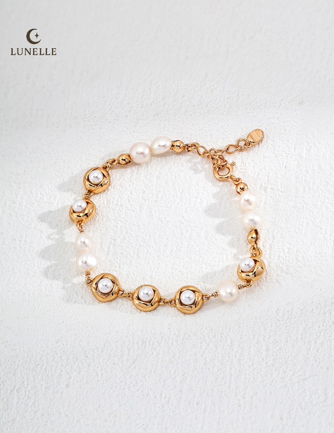 Pearl Whisper Adjustable Bracelet in Sterling Silver