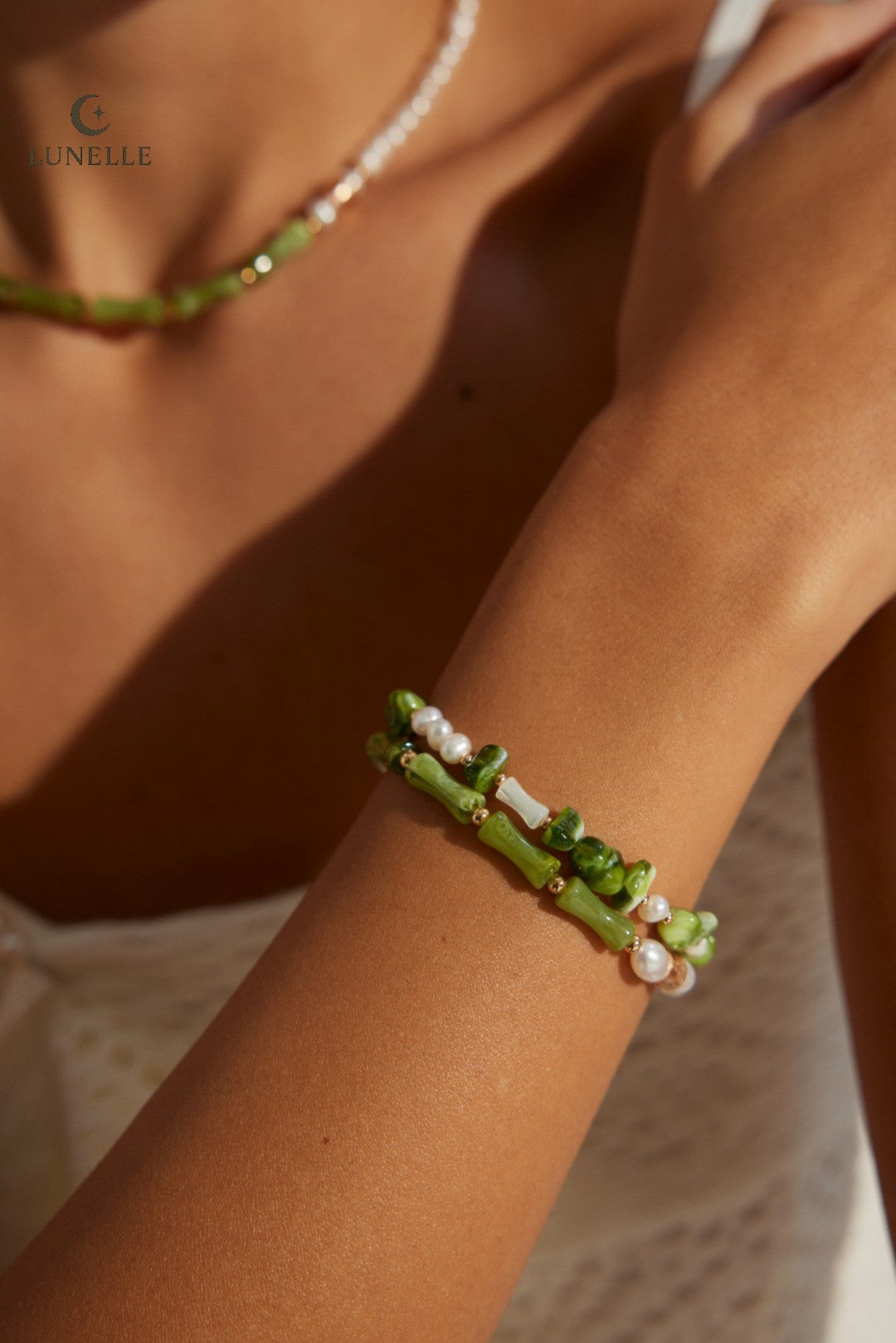 Gilded Shell S925 Silver Bracelet