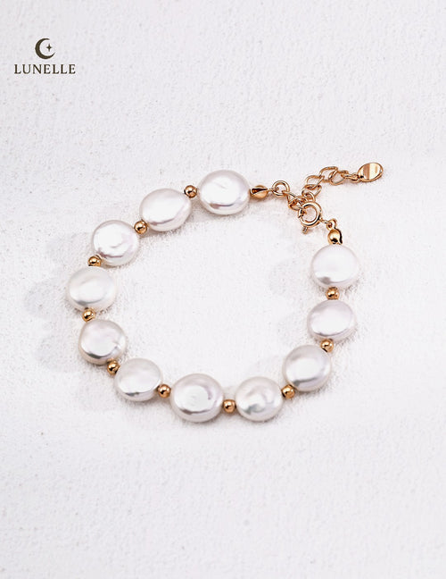 Baroque Glow Pearl Bracelet