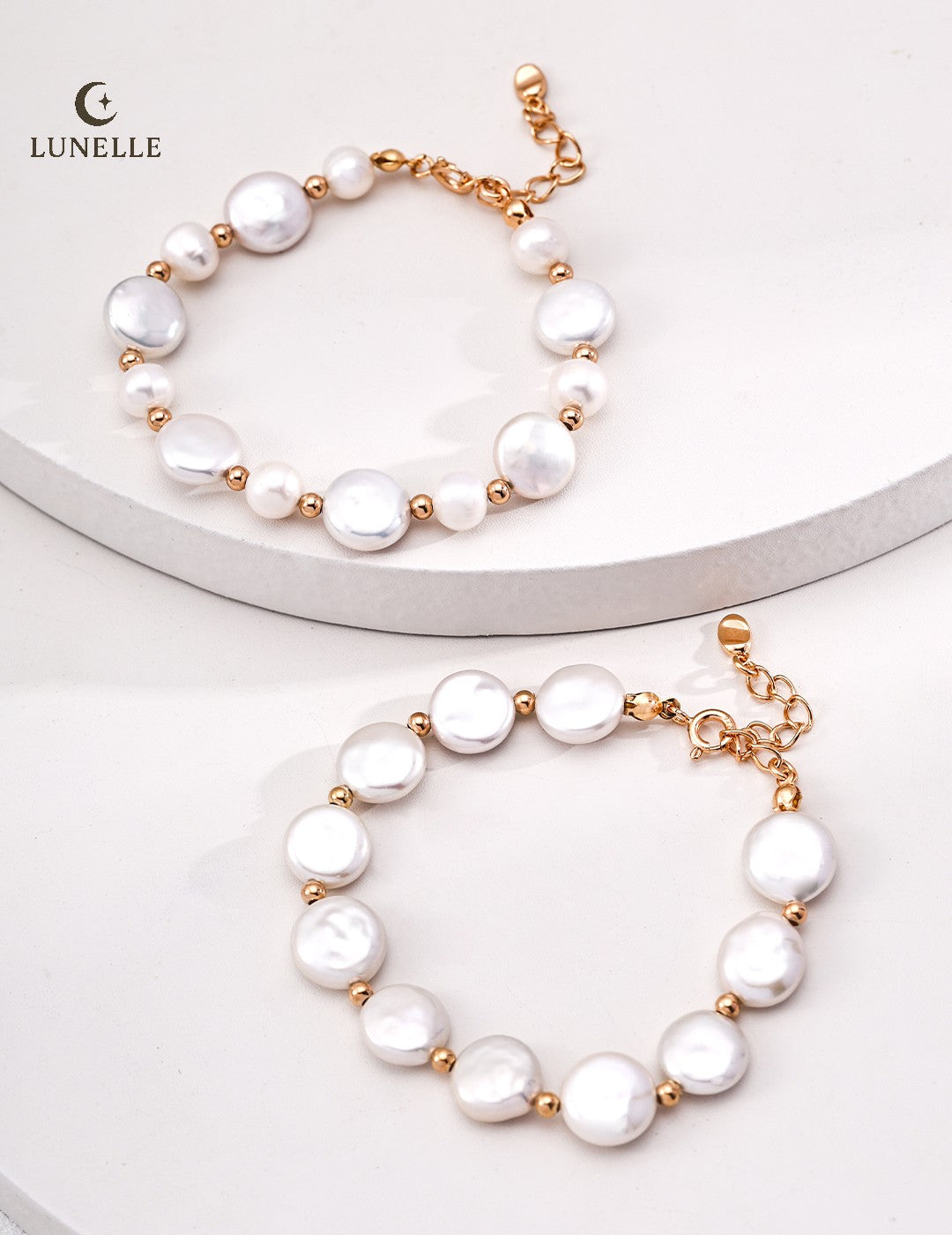 Baroque Glow Pearl Bracelet
