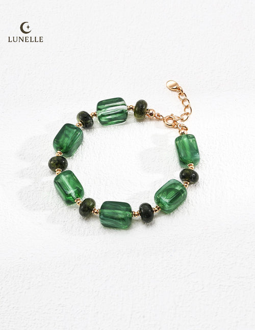 Amber Glint Bracelet