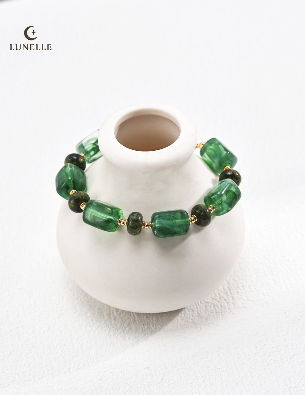 Amber Glint Bracelet