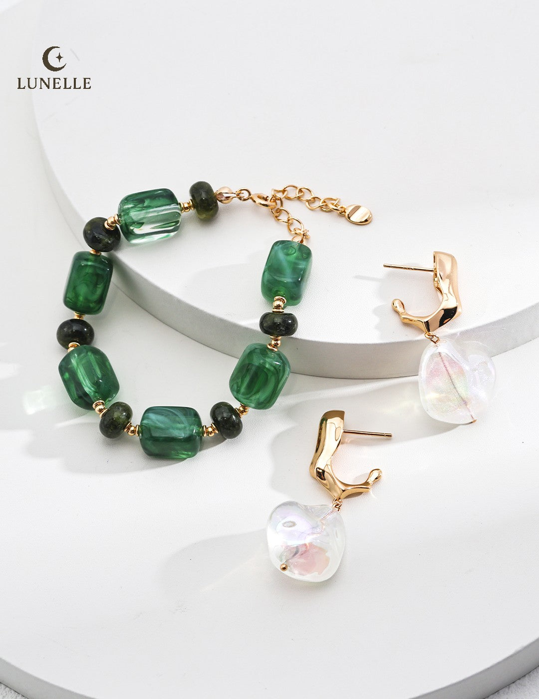 Amber Glint Bracelet