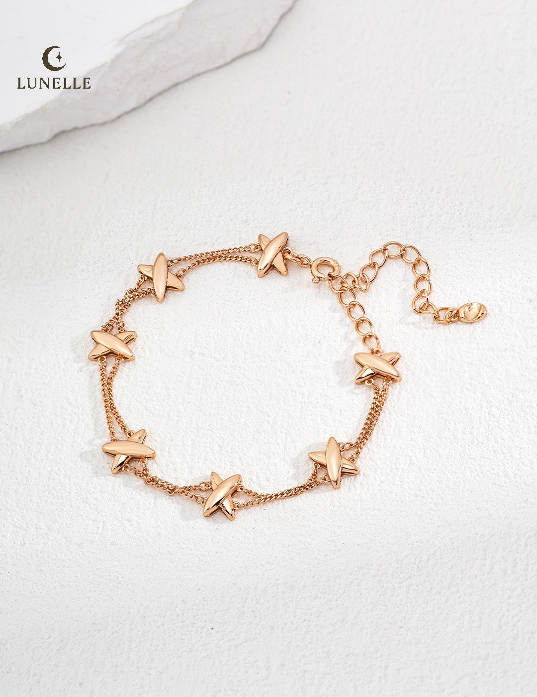 Starlink Silver Chain Bracelet