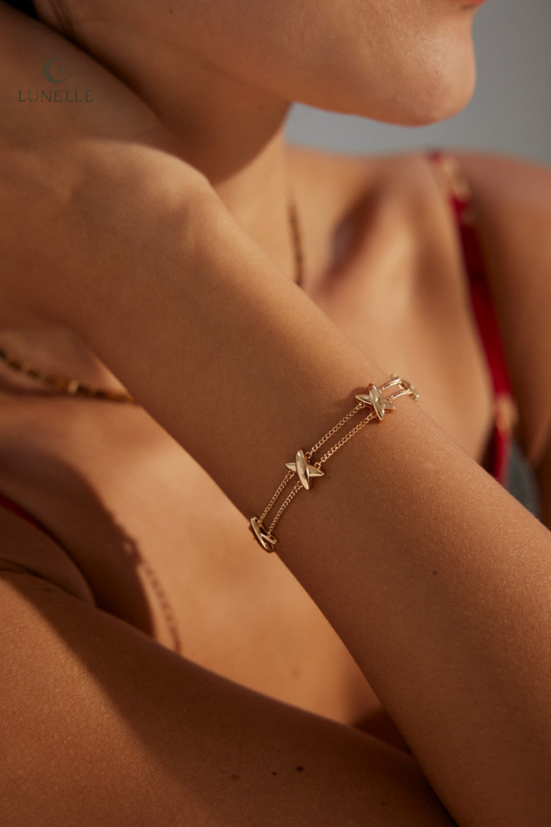 Starlink Silver Chain Bracelet